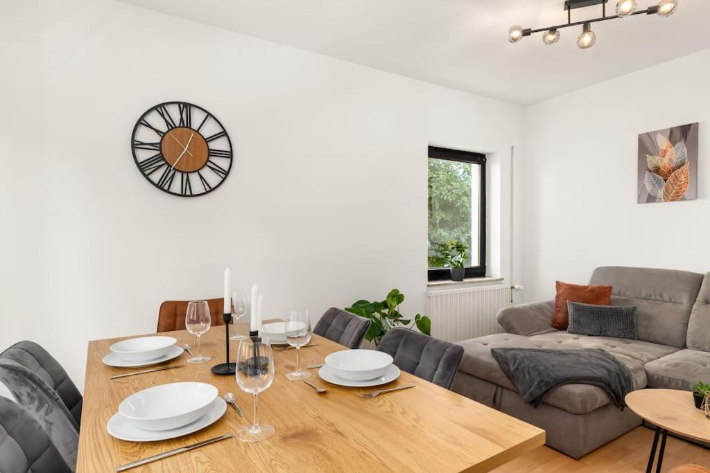 Stilvolles Apartment - Boxspringbetten - Netflix Кассель Екстер'єр фото